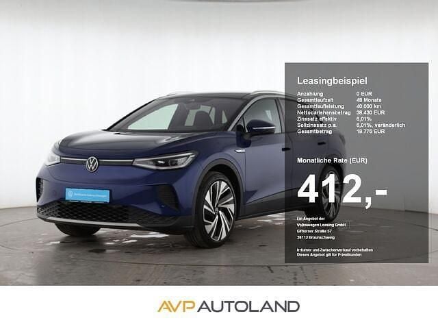 Blau Gebraucht 2023 VW ID.4 Pro Performance SUV | 38.430 € - Bild 1/2