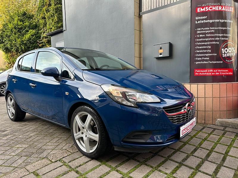 Blau Gebraucht 2018 Opel Corsa Selection Kleinwagen | 7.490 € (Fairer Preis) - Bild 1/4