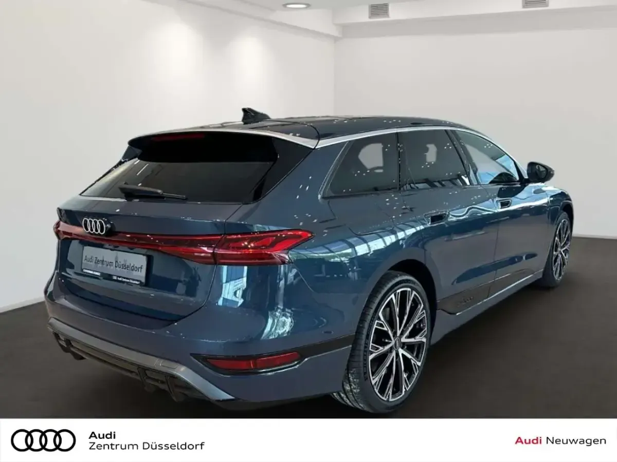 Ny Audi A6 e-tron S-Line 269 kW (367 HK) 2026 Blå Stationcar