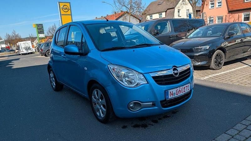 Gebraucht Opel Agila Edition 86 PS (63 kW) 2008 Blau Kleinwagen
