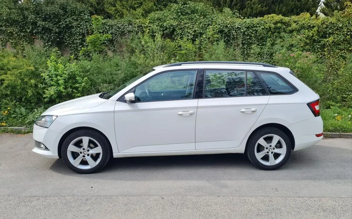 Gebraucht Skoda Fabia Style 95 PS (69 kW) 2019 Weiß Kleinwagen