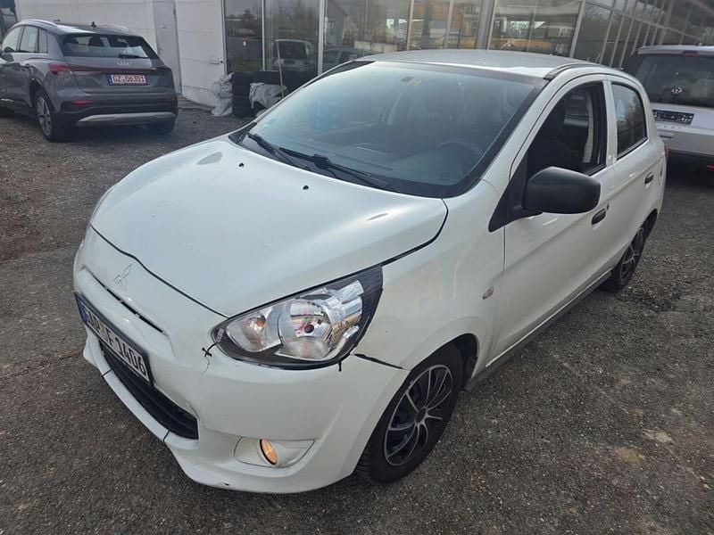 Gebraucht Mitsubishi Space Star Classic Collection 71 PS (52 kW) 2014 Weiß Van / Kleinbus