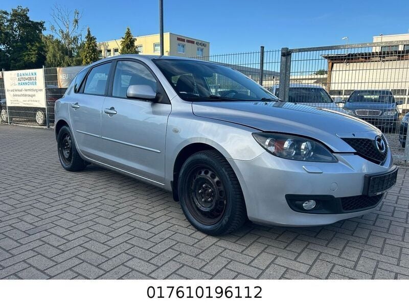 Silber Gebraucht 2008 Mazda 3 Active Limousine | 1.799 € (Superpreis) - Bild 1/2