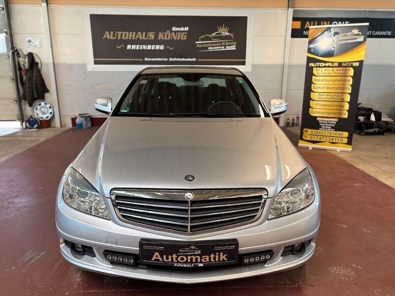 Silber Gebraucht 2008 Mercedes C180 Limousine | 6.999 € (Fairer Preis) - Bild 1/4