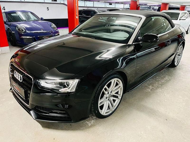 Schwarz Gebraucht 2016 Audi A5 Cabriolet S-Line Cabrio | 16.900 € (Guter Preis) - Bild 1/4