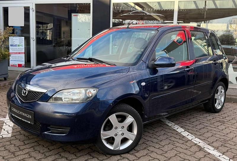 Ink blue Gebraucht 2005 Mazda 2 Active Van / Kleinbus | 1.490 € (Fairer Preis) - Bild 1/4