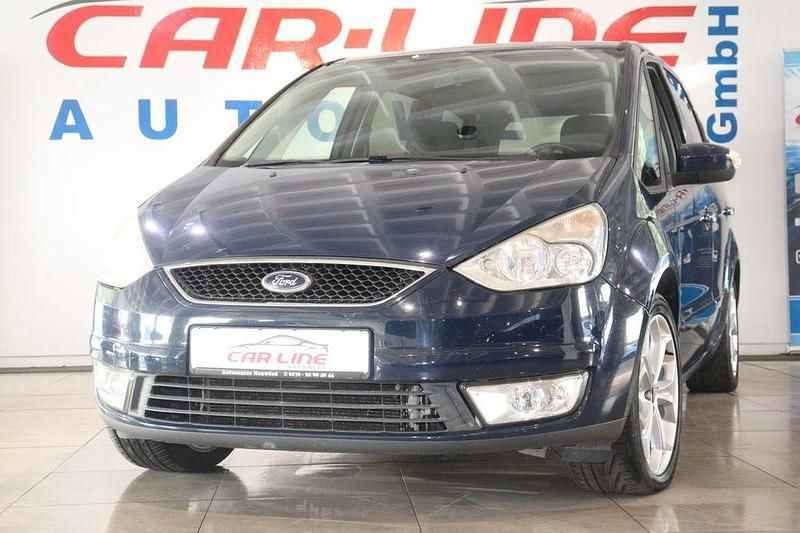 Blau Gebraucht 2008 Ford Galaxy Trend Van / Kleinbus | 8.888 € - Bild 1/4