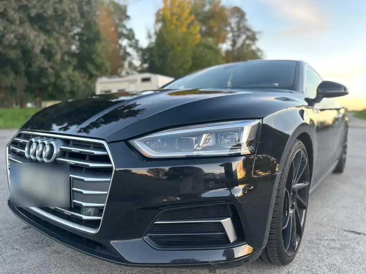 Gebraucht Audi A5 S-Line 220 PS (161 kW) 2018 Schwarz Coupé