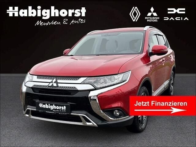 Gebraucht Mitsubishi Outlander Diamant Edition 150 PS (110 kW) 2019 Rot SUV