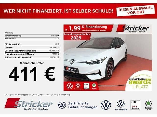 Gebraucht VW ID.7 Pro 210 kW (286 PS) 2024 Gletscherweiß metallic (metallic) Limousine