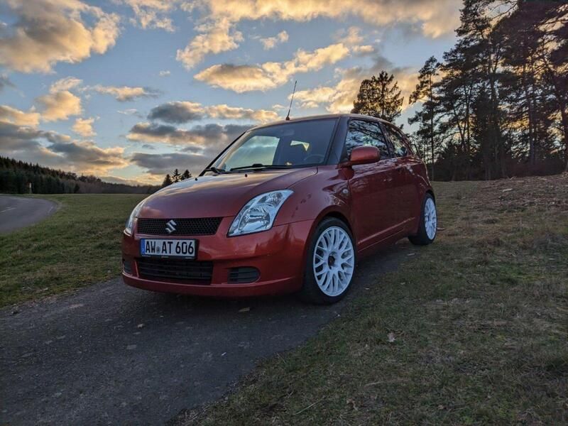 Rot Gebraucht 2008 Suzuki Swift Kleinwagen | 1.800 € (Guter Preis) - Bild 1/3