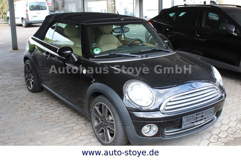 Schwarz Gebraucht 2009 Mini Cooper Cabriolet Cabrio | 4.499 € (Superpreis) - Bild 1/4