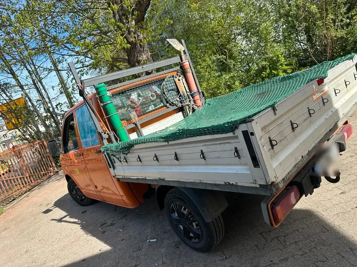 Używany VW Transporter 130 KM (95 kW) 2008 Pomarańczowy Van