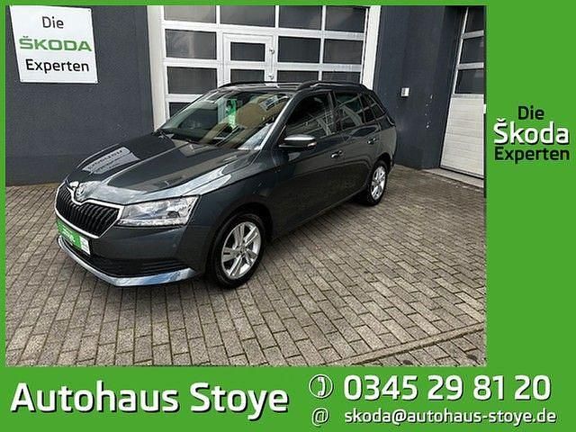 Grau Gebraucht 2021 Skoda Fabia Ambition Kleinwagen | 13.990 € (Guter Preis) - Bild 1/4