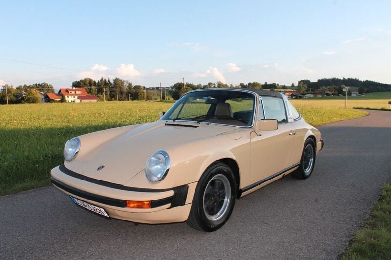 Gelb Gebraucht 1975 Porsche 911 Cabrio | 64.000 € - Bild 1/4