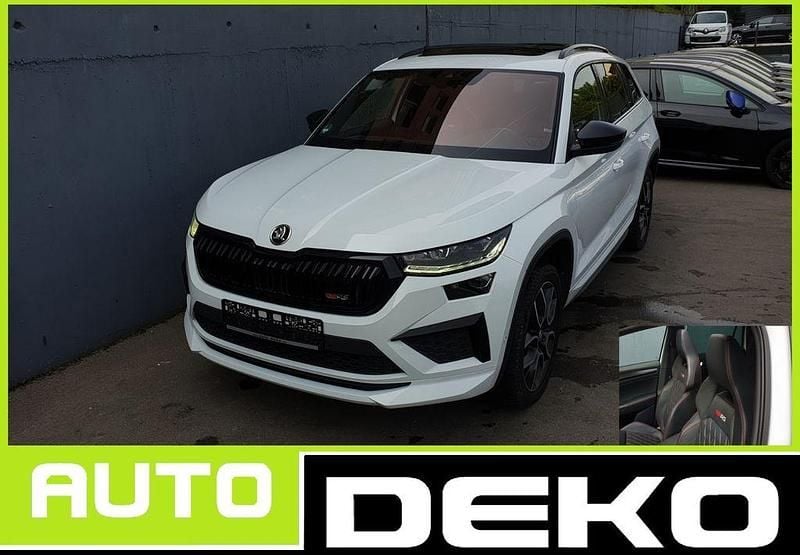 Weiß Gebraucht 2022 Skoda Kodiaq RS SUV | 37.970 € (Fairer Preis) - Bild 1/4