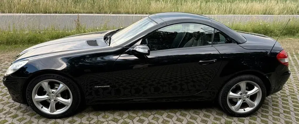 Gebraucht Mercedes SLK200 163 PS (119 kW) 2005 Schwarz Cabrio