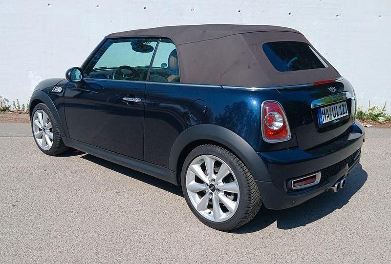 Brugt Mini Cooper S Cabriolet 184 HK (135 kW) 2013 Blå Cabriolet
