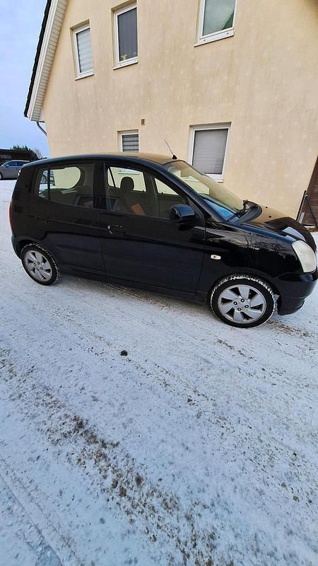 Gebraucht Kia Picanto EX 65 PS (47 kW) 2007 Schwarz Kleinwagen
