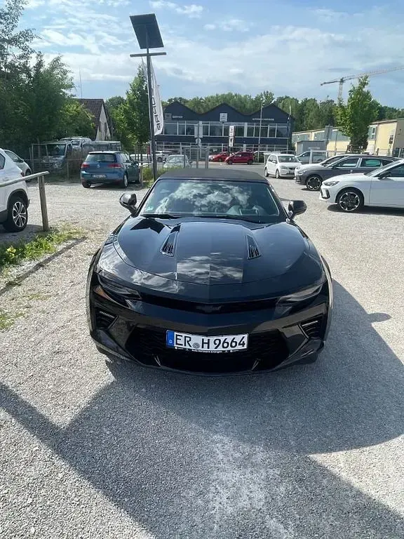 Gebraucht Chevrolet Camaro 453 PS (333 kW) 2018 Schwarz Cabrio