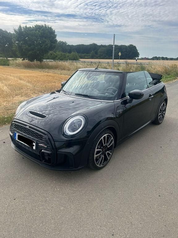 Schwarz Gebraucht 2023 Mini John Cooper Works Cabriolet Cabrio | 33.500 € - Bild 1/4