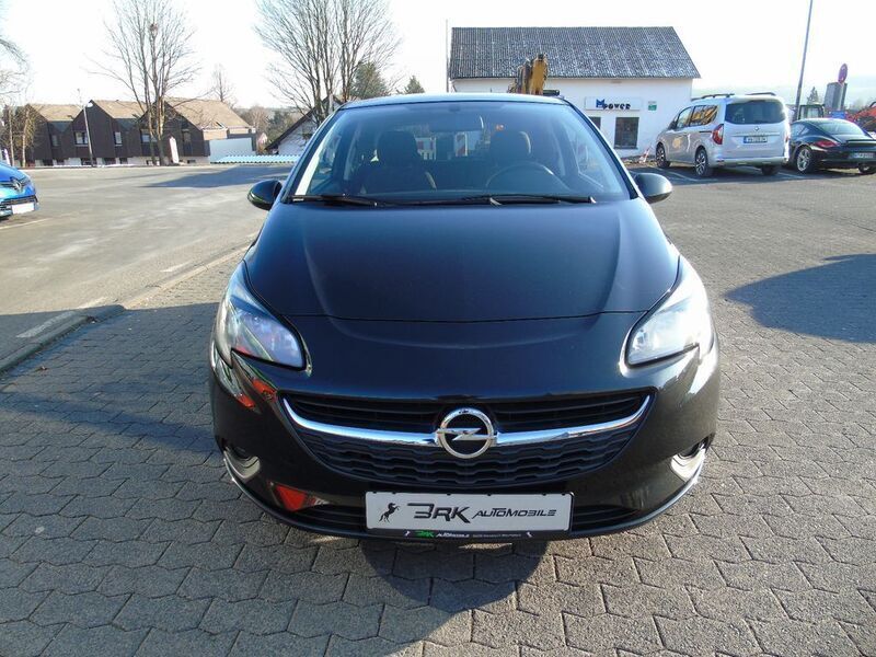 Gebraucht Opel Corsa drive 90 PS (66 kW) 2016 Schwarz Kleinwagen