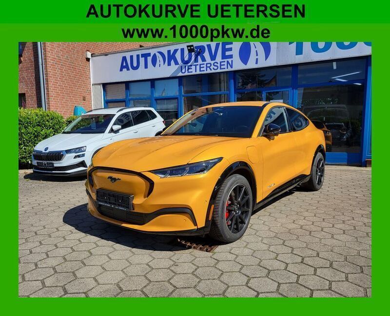 Orange Gebraucht 2022 Ford Mustang Mach-E SUV | 28.990 € (Superpreis) - Bild 1/4