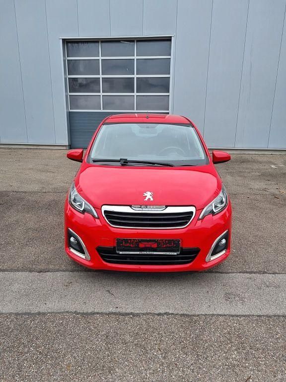 Gebraucht Peugeot 108 Allure 72 PS (52 kW) 2014 Rot Kleinwagen