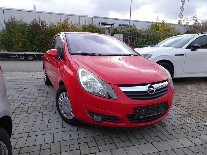 Magma rot (b) Gebraucht 2010 Opel Corsa Edition Kleinwagen | 3.100 € (Superpreis) - Bild 1/4