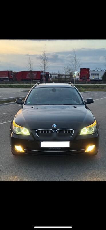 Schwarz Gebraucht 2009 BMW 525 Kombi | 4.500 € (Guter Preis) - Bild 1/4