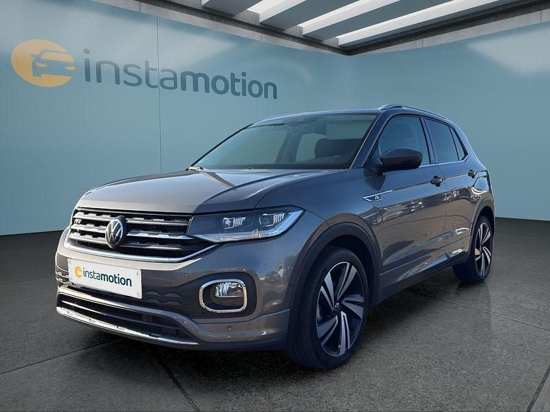 Grau Gebraucht 2021 VW T-Cross SUV | 20.049 € (Guter Preis) - Bild 1/4