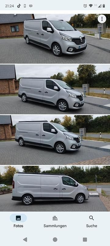 Silber Gebraucht 2017 Renault Traffic Van / Kleinbus | 12.500 € (Guter Preis) - Bild 1/4