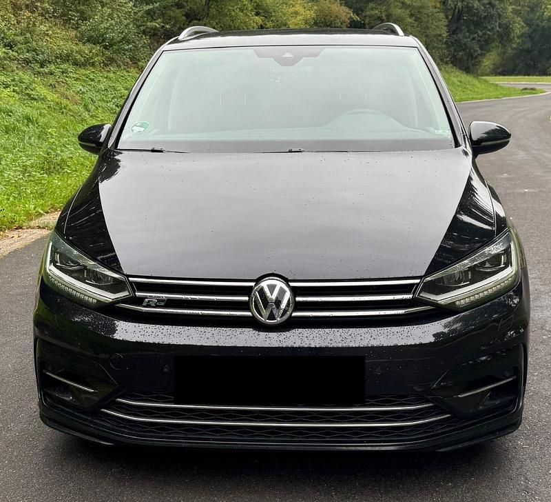 Gebraucht VW Touran R-line 150 PS (110 kW) 2016 Schwarz Van / Kleinbus