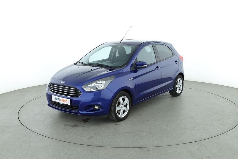 Blau Gebraucht 2018 Ford Ka Plus Cool & Sound Edition Kleinwagen | 9.600 € (Fairer Preis) - Bild 1/3