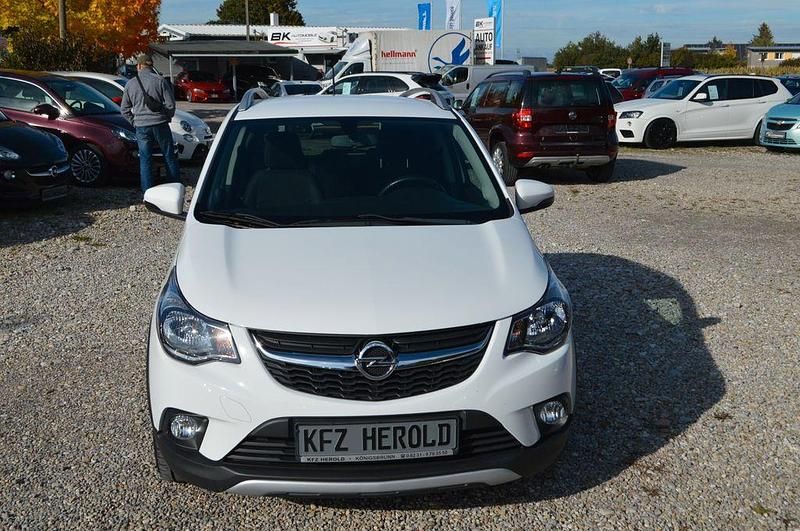 Gebraucht Opel Karl Rocks 73 PS (53 kW) 2018 Weiß Kleinwagen
