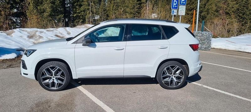 Gebraucht Seat Ateca 4Drive 150 PS (110 kW) 2021 Weiß SUV