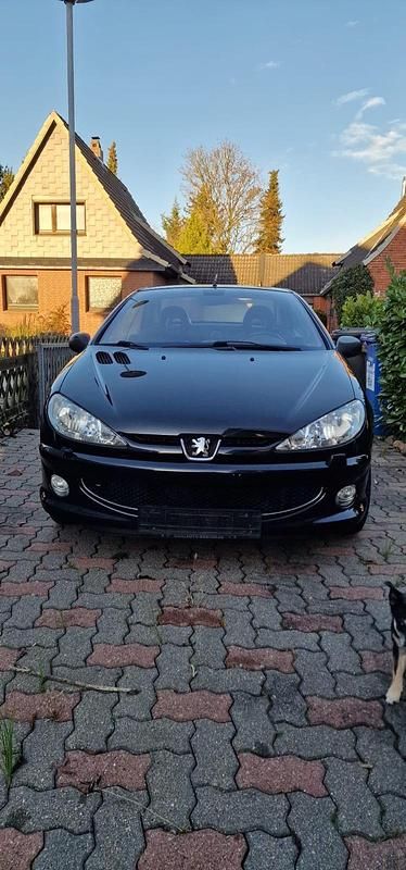 Schwarz Gebraucht 2007 Peugeot 206 CC Cabrio | 999 € (Fairer Preis) - Bild 1/4