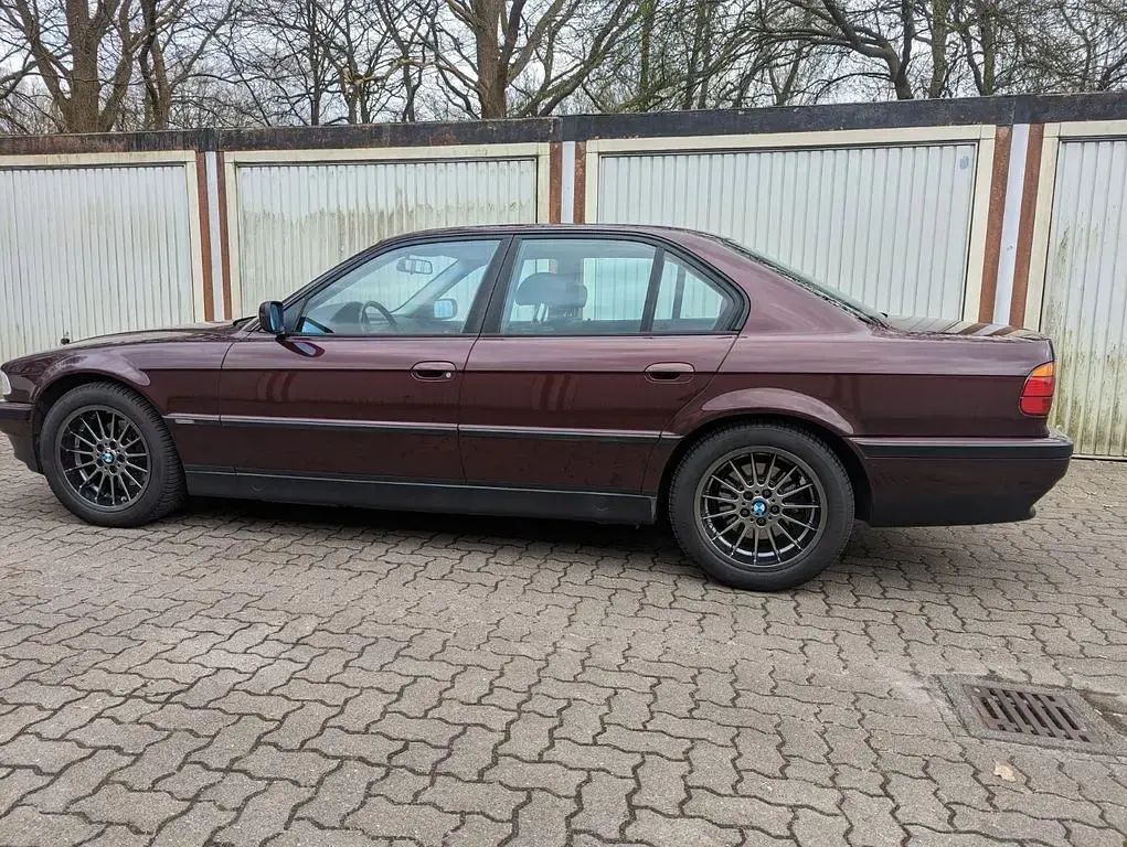 Brugt BMW 735 Shadowline 235 HK (172 kW) 1997 Rød Sedan