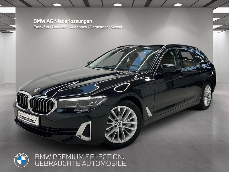 Schwarz Gebraucht 2023 BMW 530 Sport Line Limousine | 44.870 € (Fairer Preis) - Bild 1/4