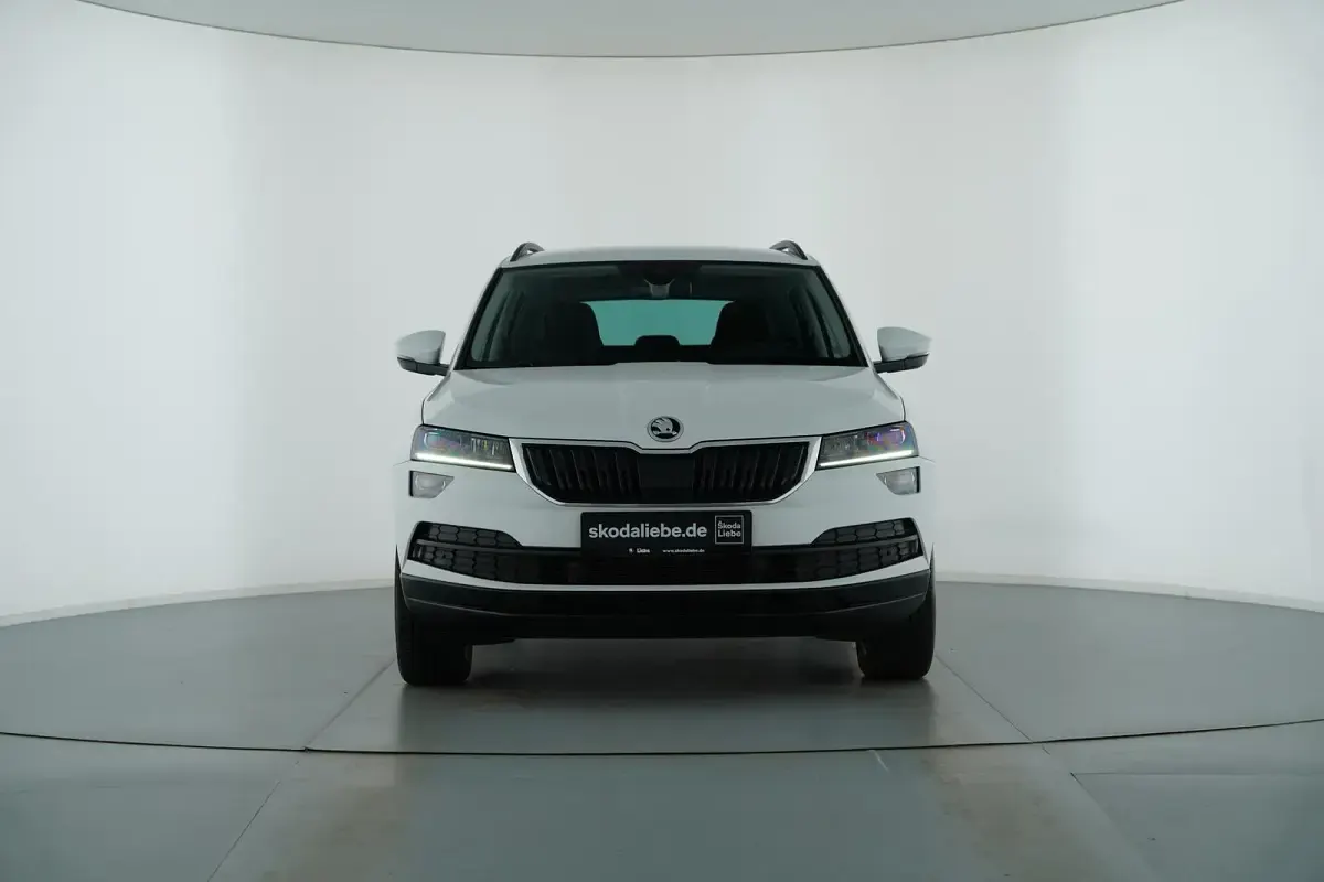Gebraucht Skoda Karoq Style 150 PS (110 kW) 2018 Moonweiss metallic SUV