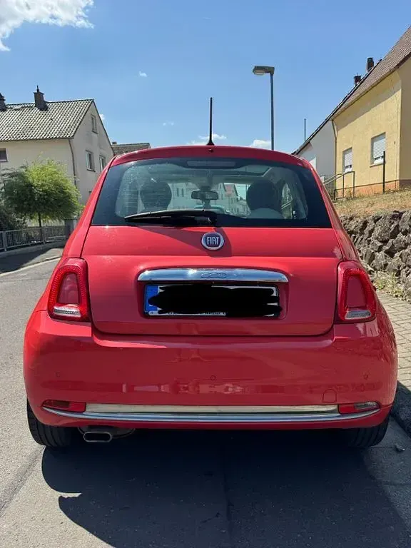 Gebraucht Fiat 500 Lounge 69 PS (50 kW) 2015 Rot Kleinwagen