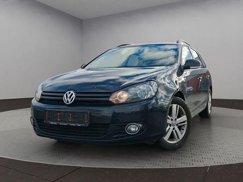 Gebraucht VW Golf VI Match 105 PS (77 kW) 2010 Schwarz Kleinwagen