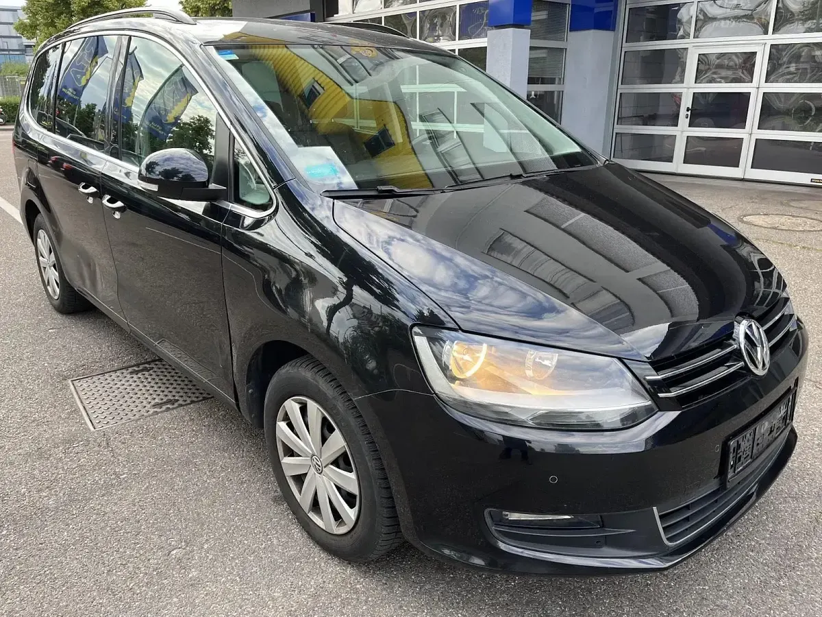 Gebraucht VW Sharan 150 PS (110 kW) 2012 Schwarz Van / Kleinbus