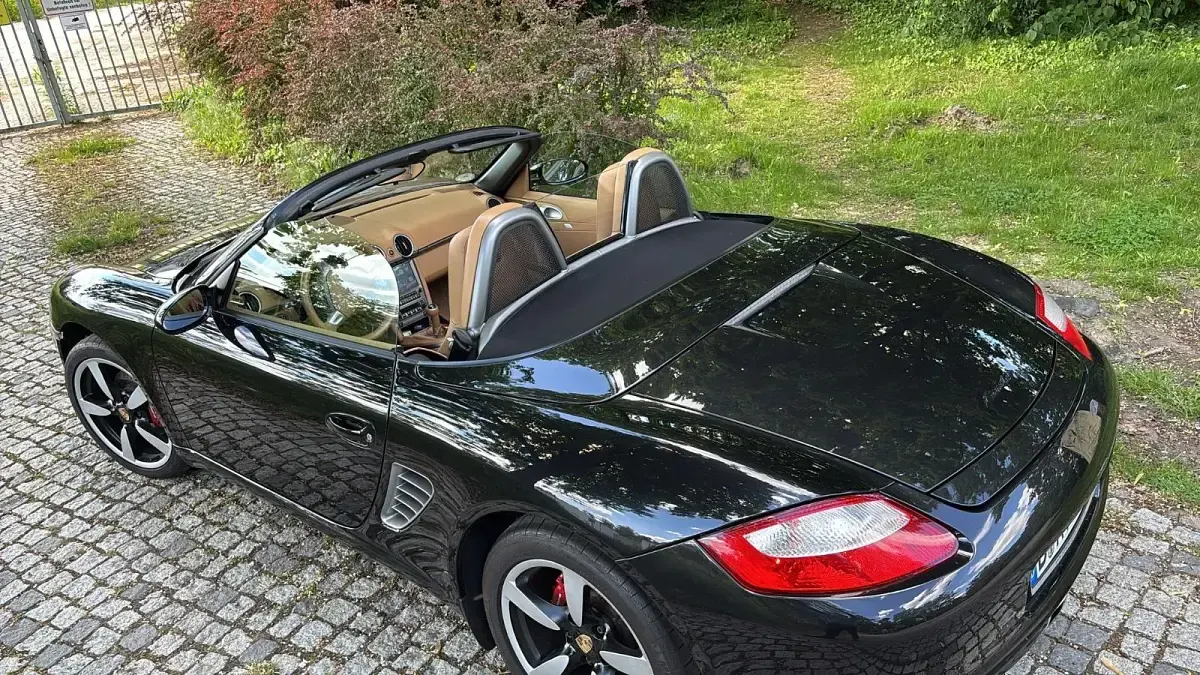 Gebraucht Porsche Boxster 239 PS (175 kW) 2006 Schwarz Cabrio