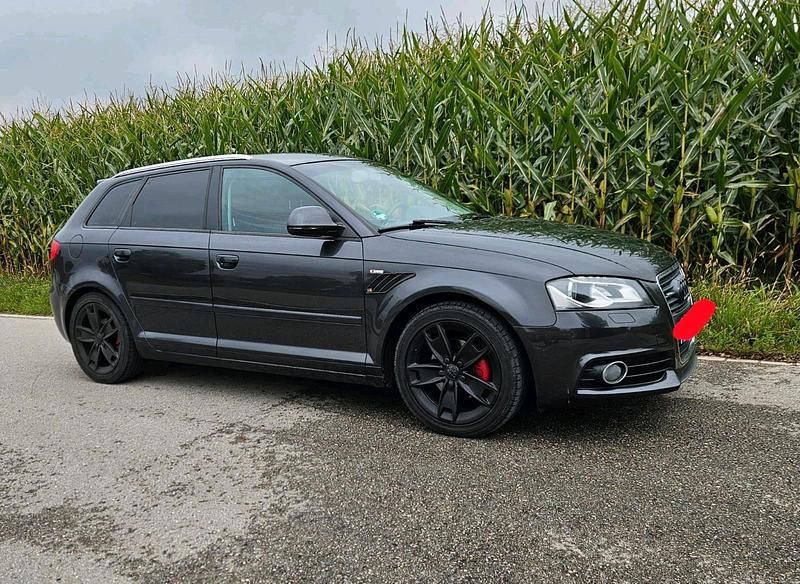 Grau Gebraucht 2008 Audi A3 Sportback S-Line Kombi | 6.400 € (Fairer Preis) - Bild 1/4