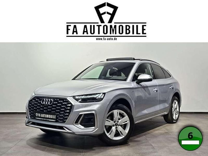 Silber Gebraucht 2024 Audi Q5 Sportback S-Line SUV | 47.980 € (Superpreis) - Bild 1/4