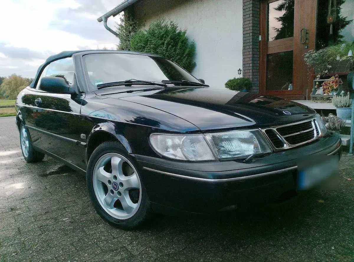 Gebraucht Saab 900 Cabriolet 150 PS (110 kW) 1997 Blau Cabrio