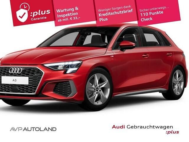 Tangorot Gebraucht 2022 Audi A3 S-Line | 25.970 € (Guter Preis) - Bild 1/4