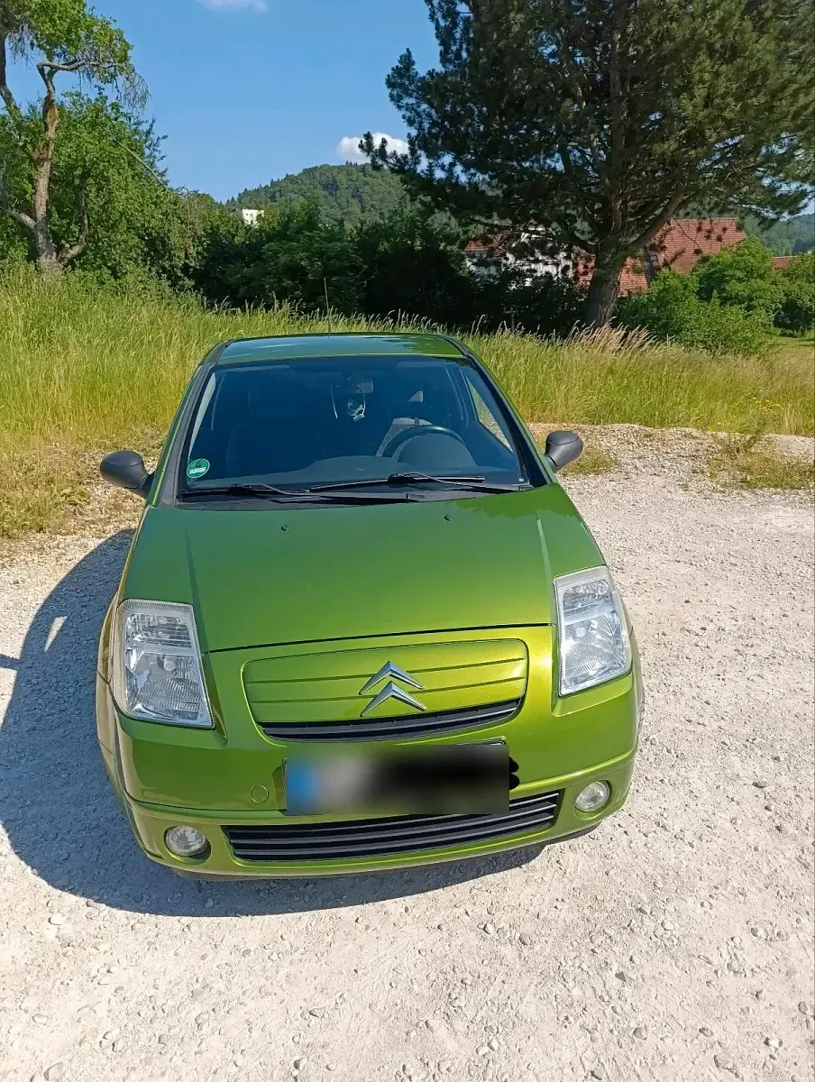 Gebraucht Citroën C2 60 PS (44 kW) 2005 Grün Kleinwagen