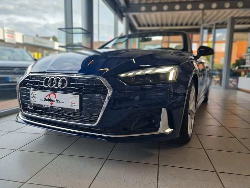 Blau Gebraucht 2024 Audi A5 Cabriolet Advanced Plus Cabrio | 43.900 € (Guter Preis) - Bild 1/4